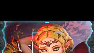 Big tits and hard sex in 3D animated Zelda compilation