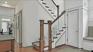 Sexnote - stepb discovers huge dildo hidden by stepsis 😲