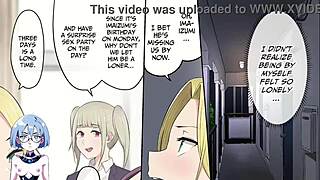 Gals gather at Imaizumi's house in episode 7