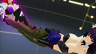 Girl B Hero Faces Monster Lord in Intense Hentai Scenes Part 39