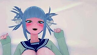 himiko toga and rumi usagiyama mirko in my hero academia pov