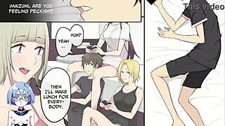 Gals gather at Imaizumi's house in episode 7