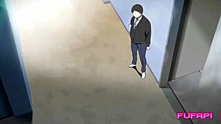 haciendo que mi compañera se corra a chorros en este hentai anime