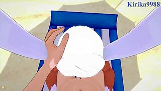 himiko toga and rumi usagiyama mirko in my hero academia pov