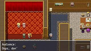 Girl asks, 'Why am I naked in this new world?' as she shows off her big tits.