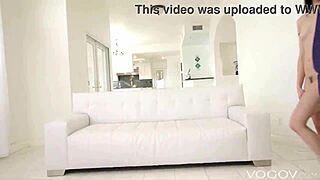 Hot anal invasion with deepthroat, doggystyle, and cum in cowgirl position.