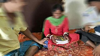 Students study but teacher leaves for roleplay fun 😏