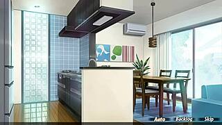 Caught fapping to stepmom’s friend in kitchen! 😳