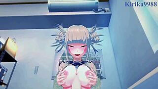 himiko toga and rumi usagiyama mirko in my hero academia pov