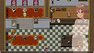 Girl asks, 'Why am I naked in this new world?' as she shows off her big tits.