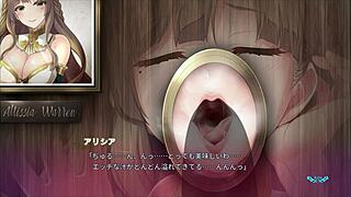 壁穴越しにお姉さんにしゃぶられる