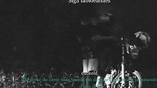 Milf Shows Pussy Outdoors For Cuckold