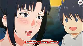 mamá de visita gets wild in anime hentai anal action!