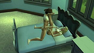 ted and meredith rosswell share a cozy night