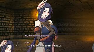 Dungeon of Regalias character 4 scene 1 with subtitle