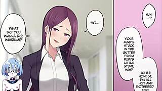 Gals gather at Imaizumi's house in episode 7