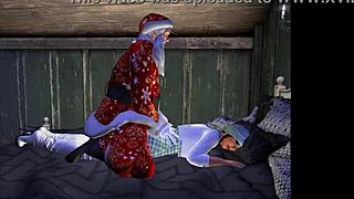 this christmas, i let santa use my back door instead of the front