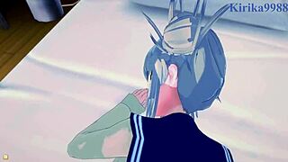 himiko toga and rumi usagiyama mirko in my hero academia pov