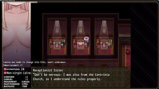 Rumina gets fingered and masturbates under hypnosis in the cult game.