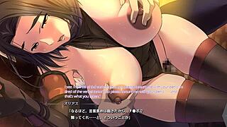 Dungeon of Regalias character 4 scene 1 with subtitle