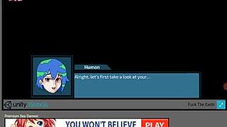 planeta terra in anime hentai style