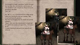 WATCH THIS NIGHT OF R SCENE! PART 10 IN THE DUNGEON AREA WITH HENTAI ACTION!