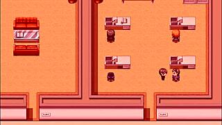 Massageando peitos na piscina