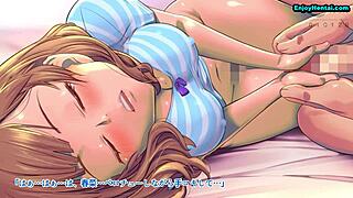 waiting for my turn in this anime hentai adventure