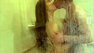Megan Marx tries shower sex positions with deepthroat and rimjob for a wet cumshot.
