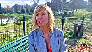 Hey, Emmy, the Belgian milf, is burning up in part 1! 🔥