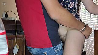 Standing missionary quickie with my friend's wife now