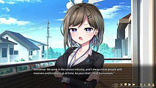 Ghost marriage vn hentai game night 1 - luna gives a squirting blowjob and cumshot