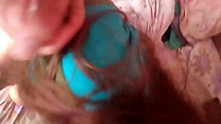 a mom enjoys drinking milk