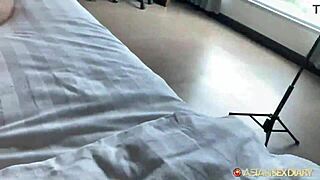 huge booty asian bbw drips from creampie after deepthroat