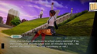 what's academy 64 all about in this anime hentai game?