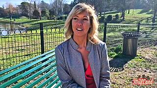 Hey, Emmy, the Belgian milf, is burning up in part 1! 🔥