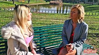 Hey, Emmy, the Belgian milf, is burning up in part 1! 🔥