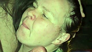 Milf Sucks Cock with Deep Throat Play