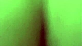 neighbor girl bent over by daddy, screaming in wet action