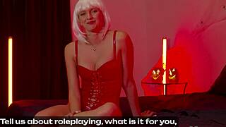 Sexy Stacy Cruz MOANS loud in this HALLOWEEN hardcore scene with intense sucking.