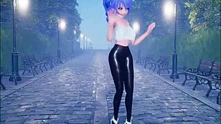 Cute Anime Girl Dancing And Getting Fucked Part 3