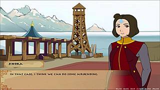 Watch Busty Korra Give A Handjob In Four Element Trainer Book 5 Slav Part 7?