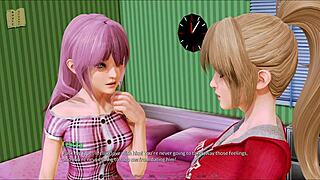 Harem hotel 139 with emotional anime hentai game