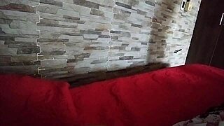 My 18-year-old hermanastra trades clothes for a creamy finish in her backside.