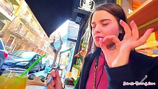 Jamie Young Takes Monster Cum in Mouth