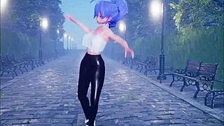 Cute Anime Girl Dancing And Getting Fucked Part 3