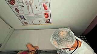 Hey, the gynecologist fingers and bangs his Brazilian patient hard.
