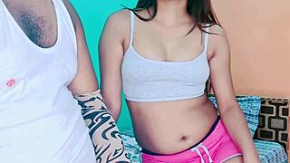 Riding My Best Friend’s Dick for the First Time in Wild Homemade Action. Bent Over and Loving It!