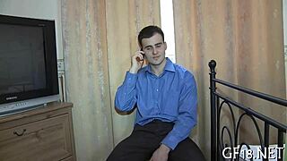 Naughty Teen Chick Seductively Raises Her Lengthy Legs For Ball Licking Passion