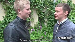 Skint Stud Lets Naughty Buddy Plow His Lover for Cash